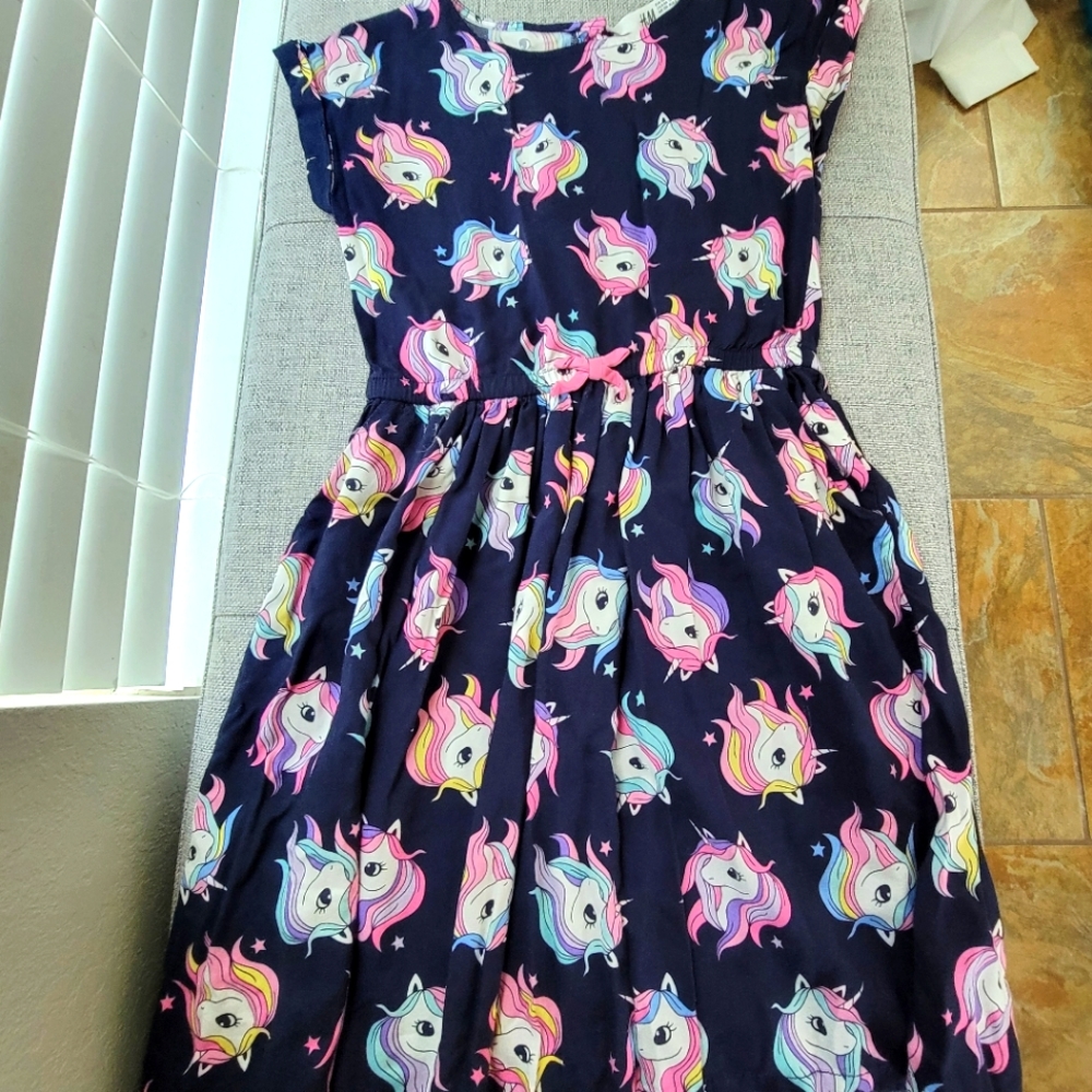 Size 8-9 H&M Unicorn dress